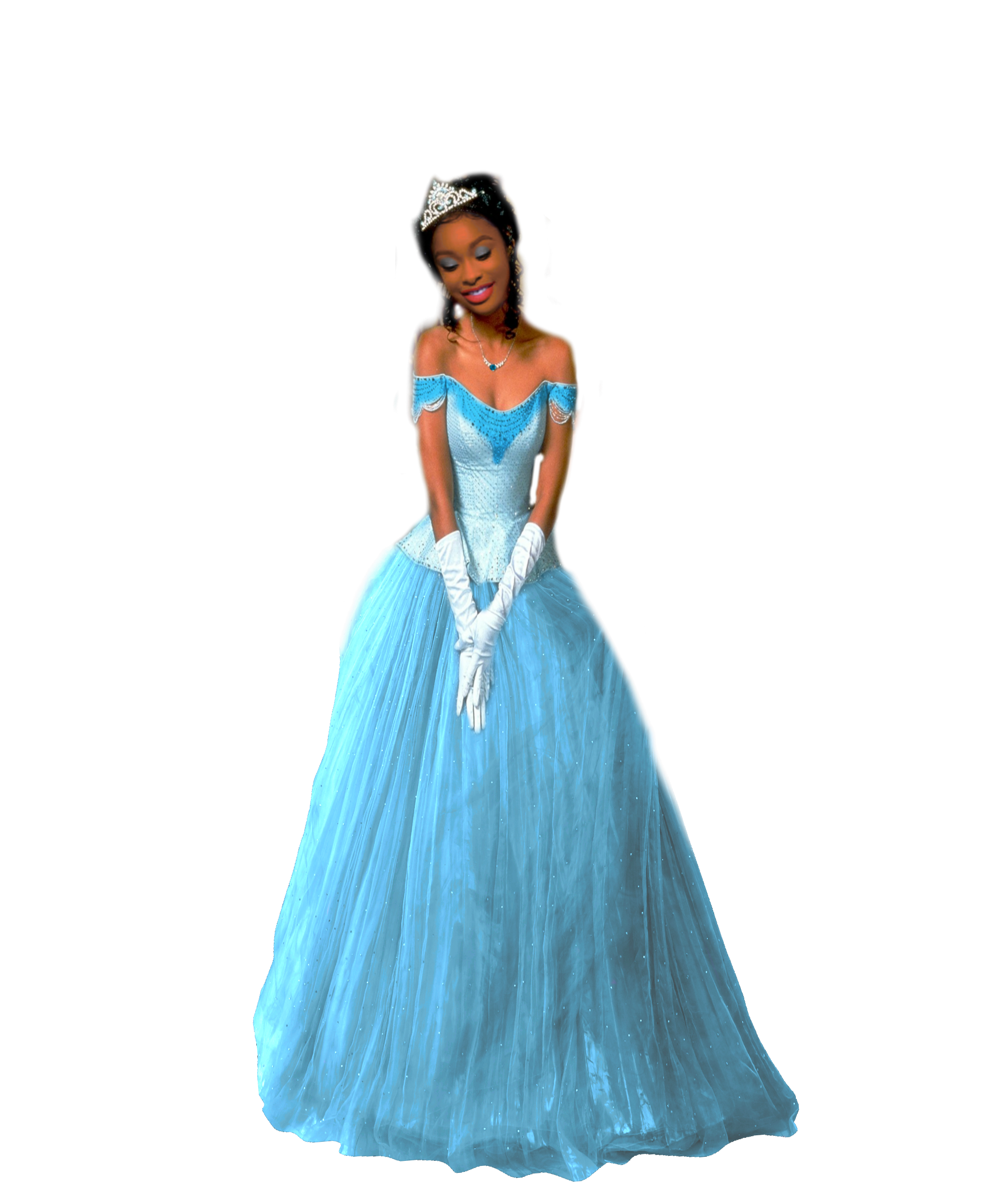Tiana blue dress hot sale costume