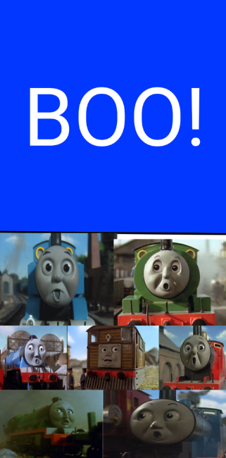 Thomas And His Friends Gets Scared By BOO! by FORDLORDTORD1 on DeviantArt