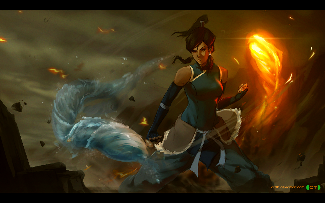 Avatar Korra by dCTb