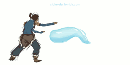 Korra Waterbending by dCTb on DeviantArt