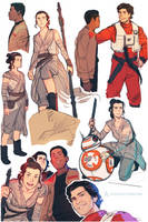 The Force Awakens|Sketches