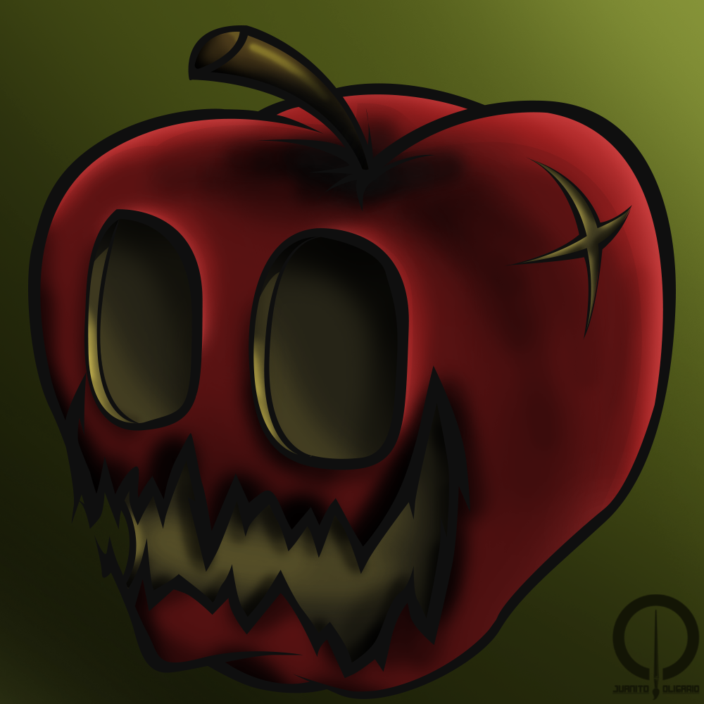 Creepy Apple by jr199622 on DeviantArt