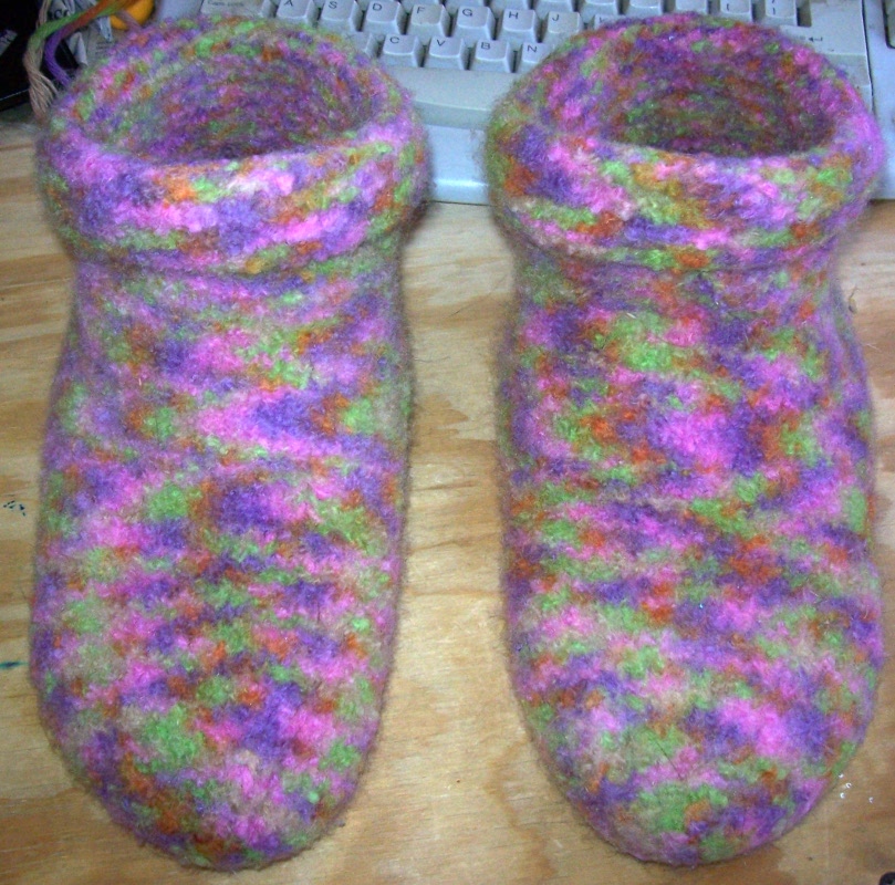 Felted Slippers