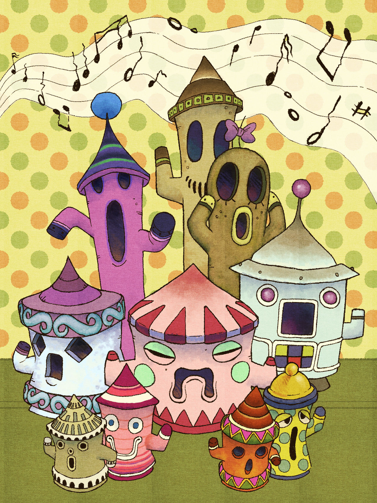 Gyrody Classic Gyroids by CaptionPanic on DeviantArt