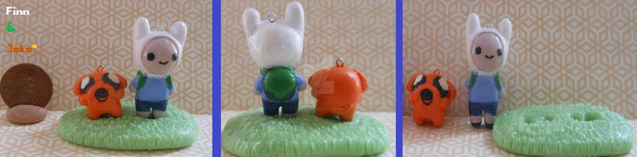 Finn and Jake Charms/Figure