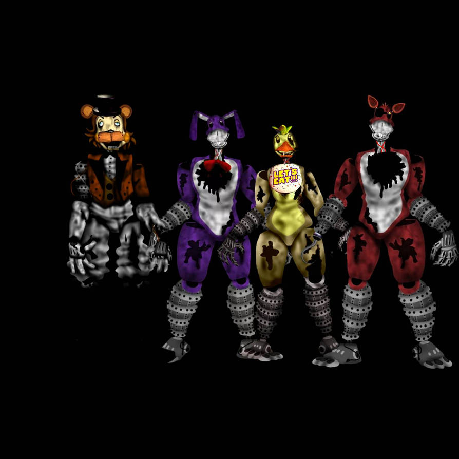 Distorted Anmitronics Walten File Classic Band FNAF 1 by IMadeFNAFGame on DeviantArt