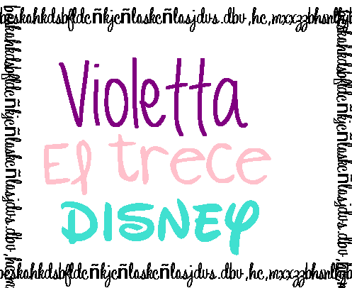 Violetta El Trece Disney PNG Pedido