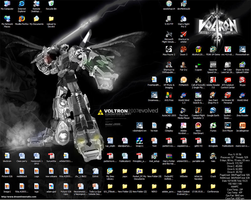 Current Desktop