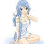 Juvia in blue