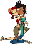 Zoey kisses Mike Vector Colored by Lilothestitch