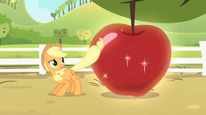 Can someone vector Applejack in this image?