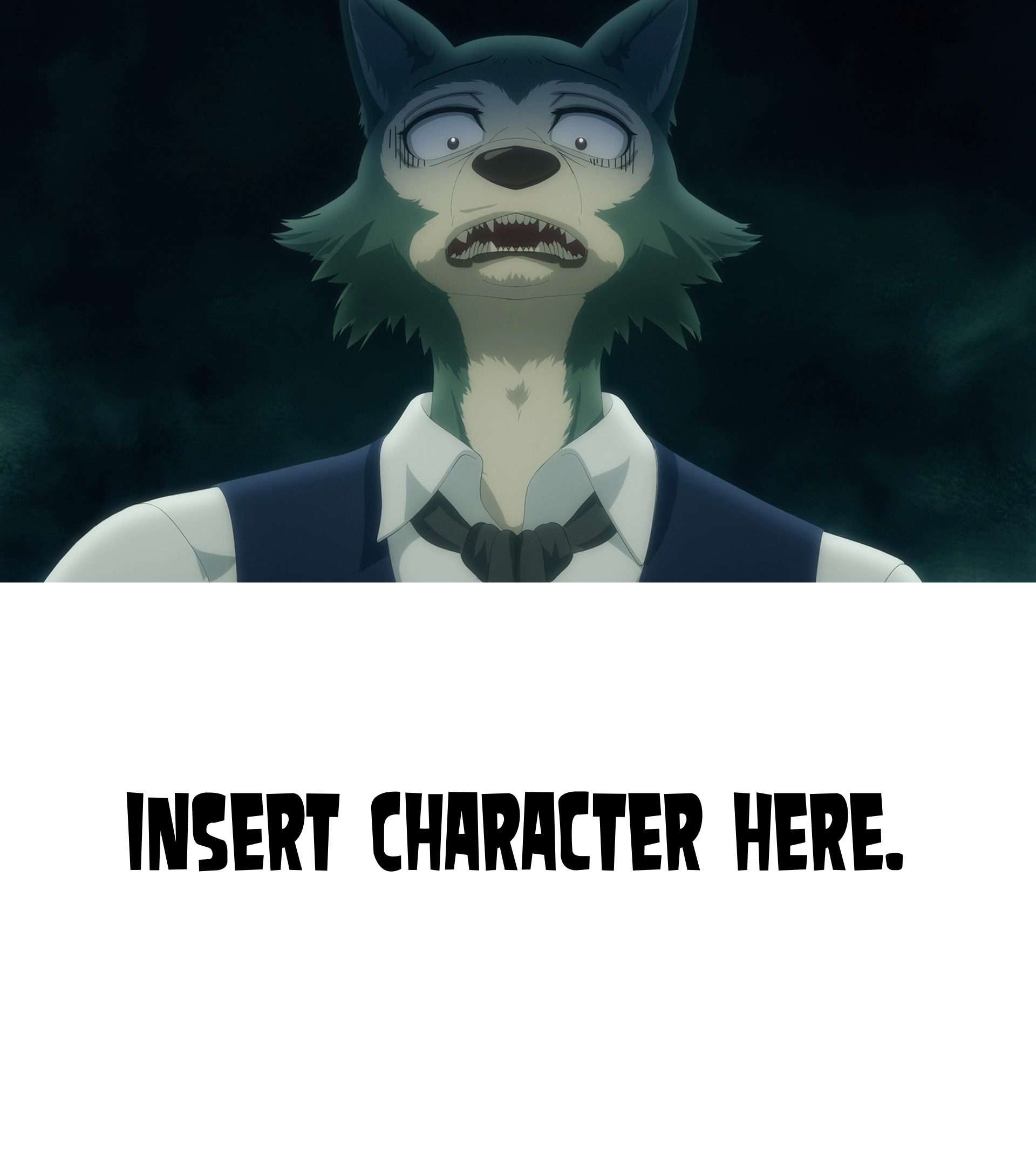 Legoshi Scared Legoshi is scared of Who? Template by Lilothestitch on DeviantArt