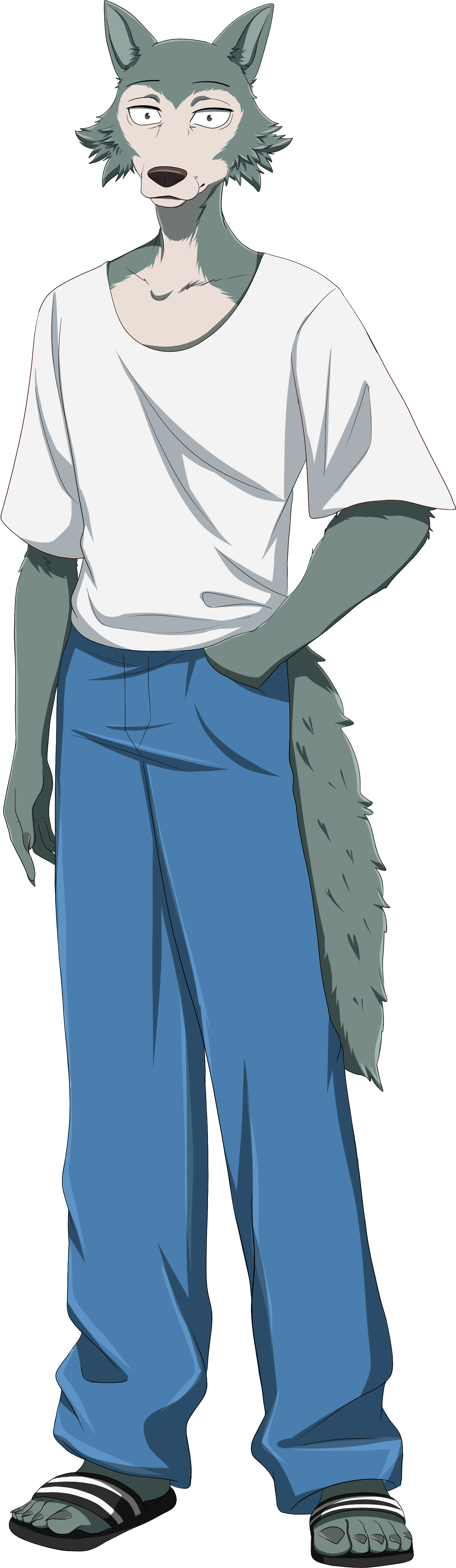 Legoshi's New Summer Casual Outfit Render by Lilothestitch on DeviantArt