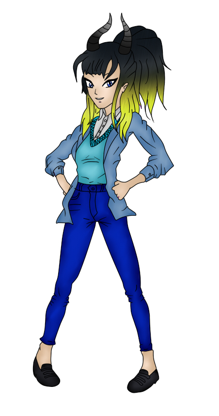 Riley Lighting Dragon girl by MyraChappell1998 on DeviantArt