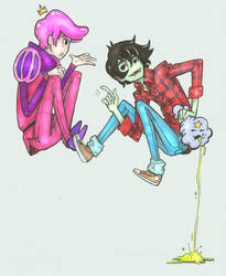 Marshal lee Prince Gumball