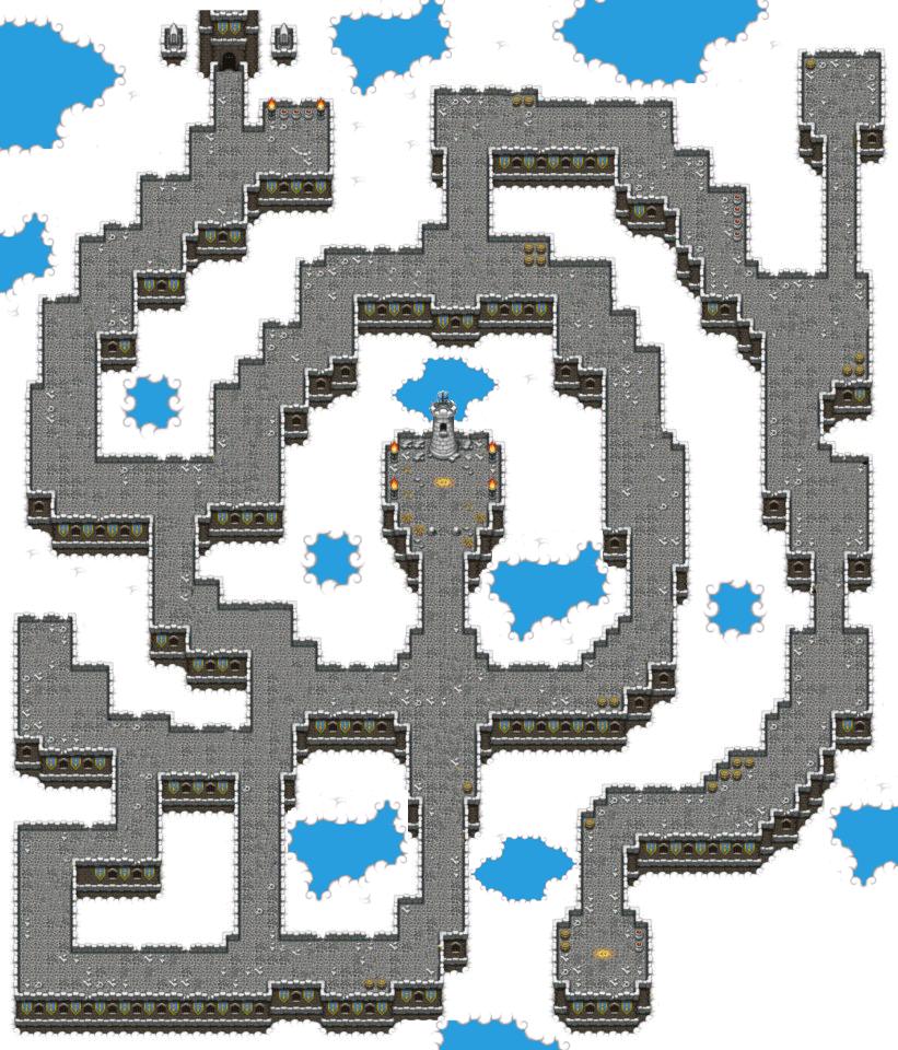 Sky castle: Ancient Palace overview