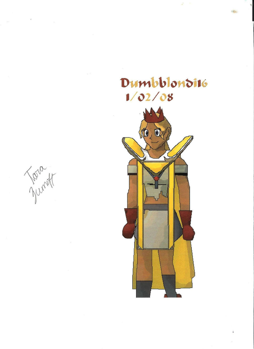 First Runescape Drawing by Tblondie1826 on DeviantArt