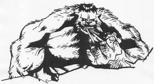 Hulk as Werewolf