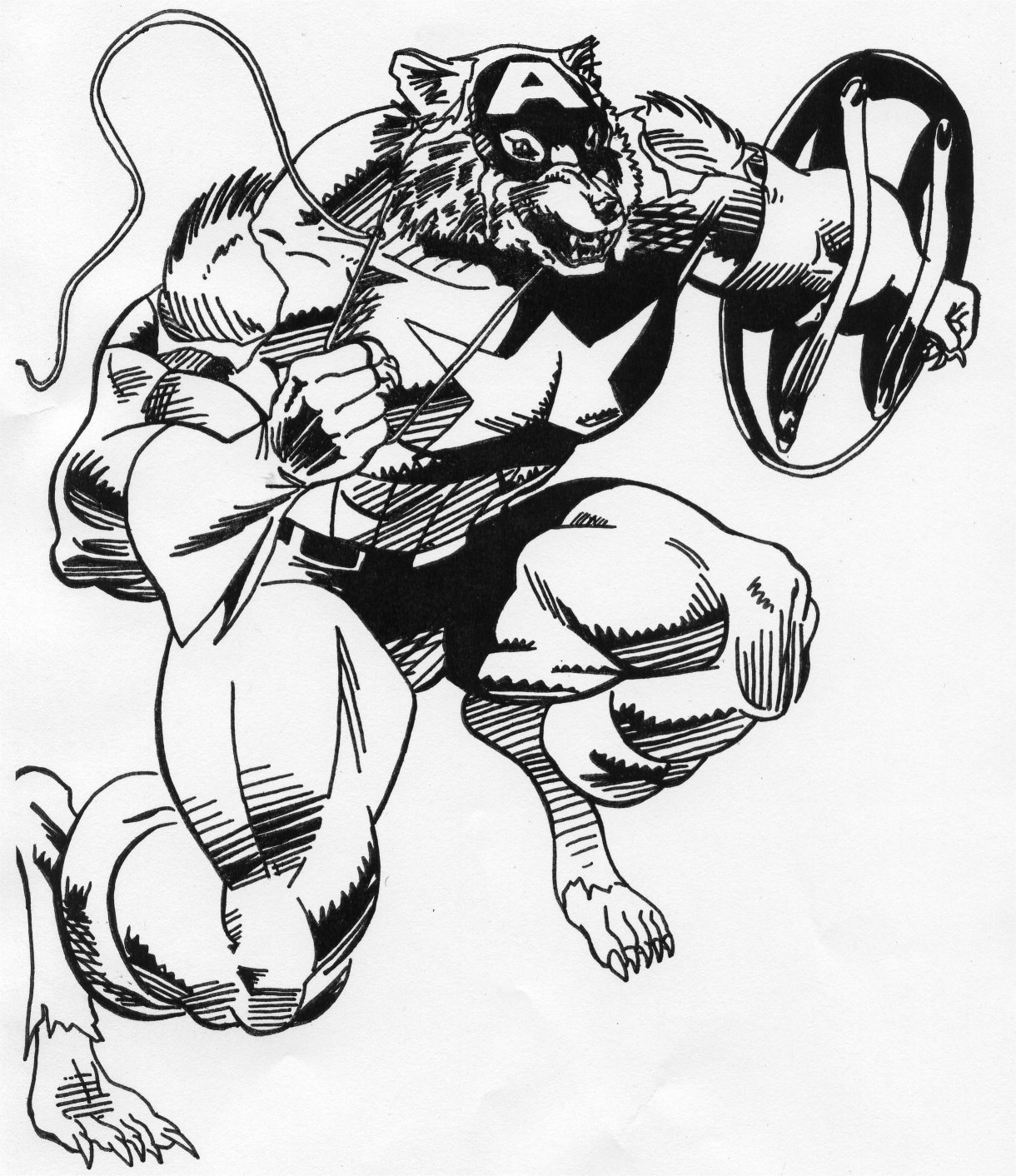 Capwolf First Appearance Cap-Wolf by Stonegate on DeviantArt