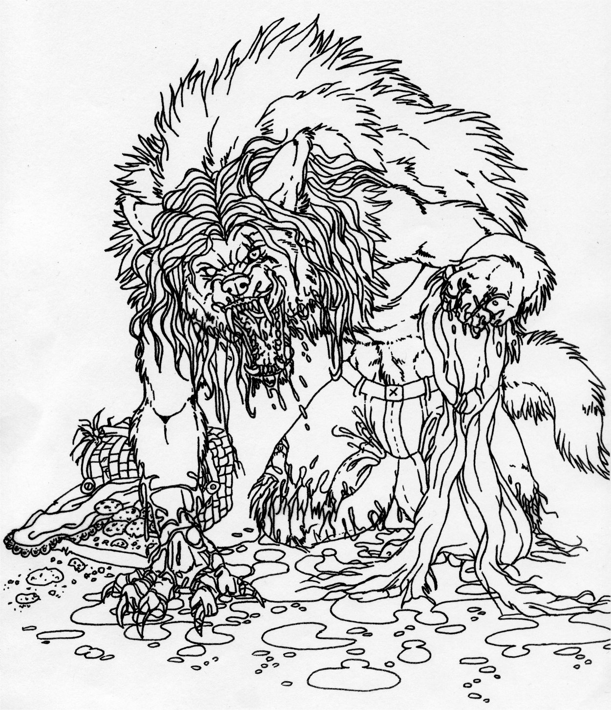 Big Bad Werewolf By Sidor by Stonegate on DeviantArt
