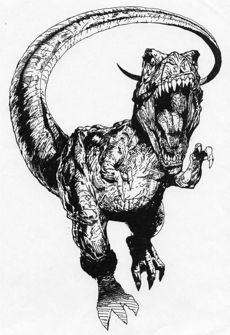 T Rex Raptor Comic T-Rex From Image Comics by Stonegate on DeviantArt