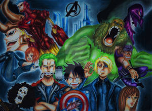 One Piece as Avengers