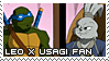 TMNT - Leo x Usagi Fan