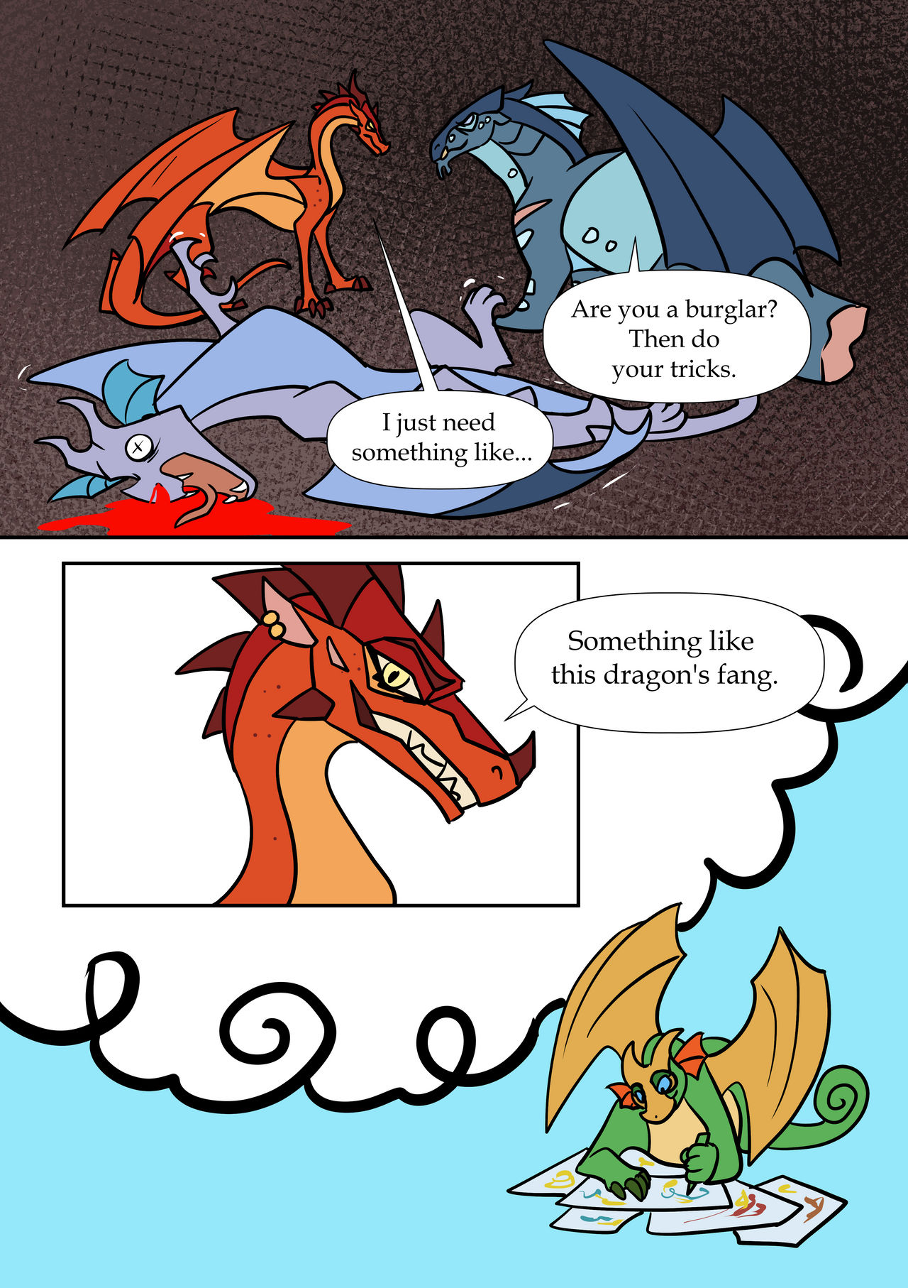 Mirage - Then ESCAPE PLAN - page 4 - END by Haise46Shiro on DeviantArt