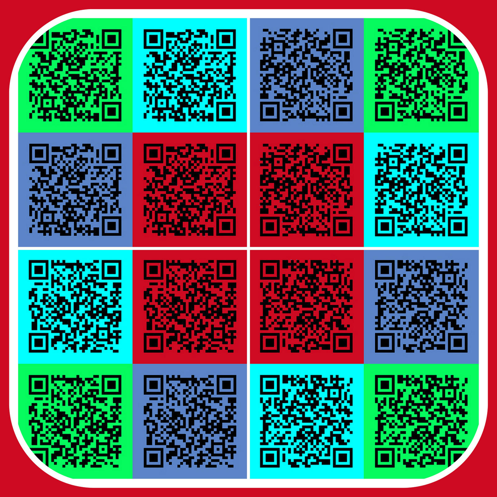 Qr Code Raimbow Rainbow QR Code by paulmarsh on DeviantArt