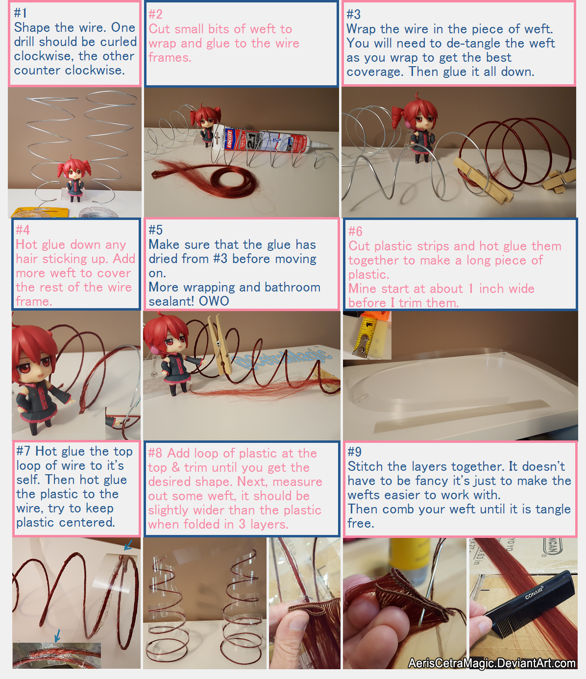 (Part 1) Teto: Drill Curl Wig Tutorial