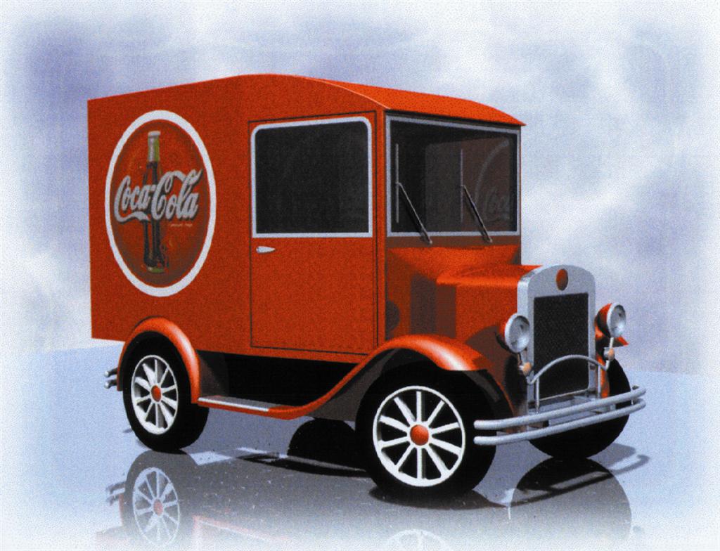 Coca-Cola Promotion Car