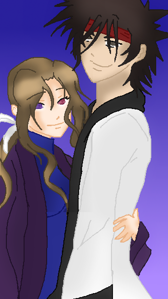 Rurouni Kenshin OC and Sanosuke