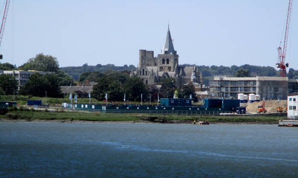 Cathedral and castle from sun pier