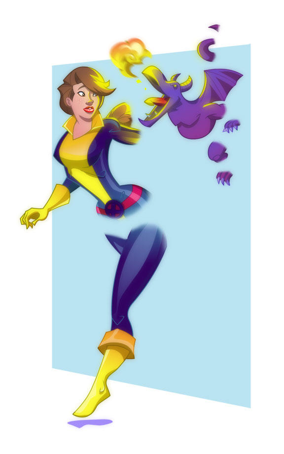 Pushfighter Deviantart Shadowcat by pushfighter on DeviantArt