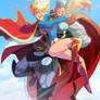 DC/Marvel: Kara and Thor
