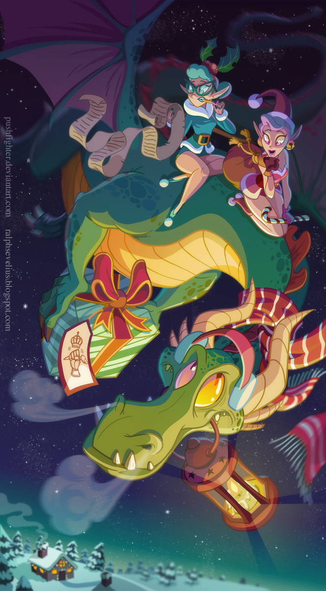 Pushfighter Deviantart Midnight X-Mas Xpress by pushfighter on DeviantArt