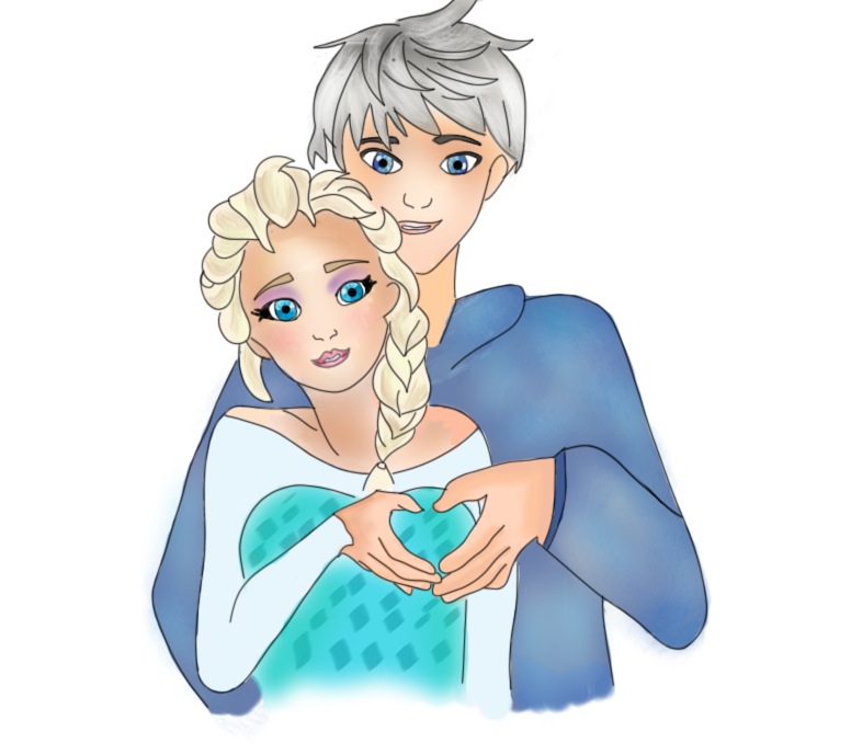 Elsa e jack frost-jelsa