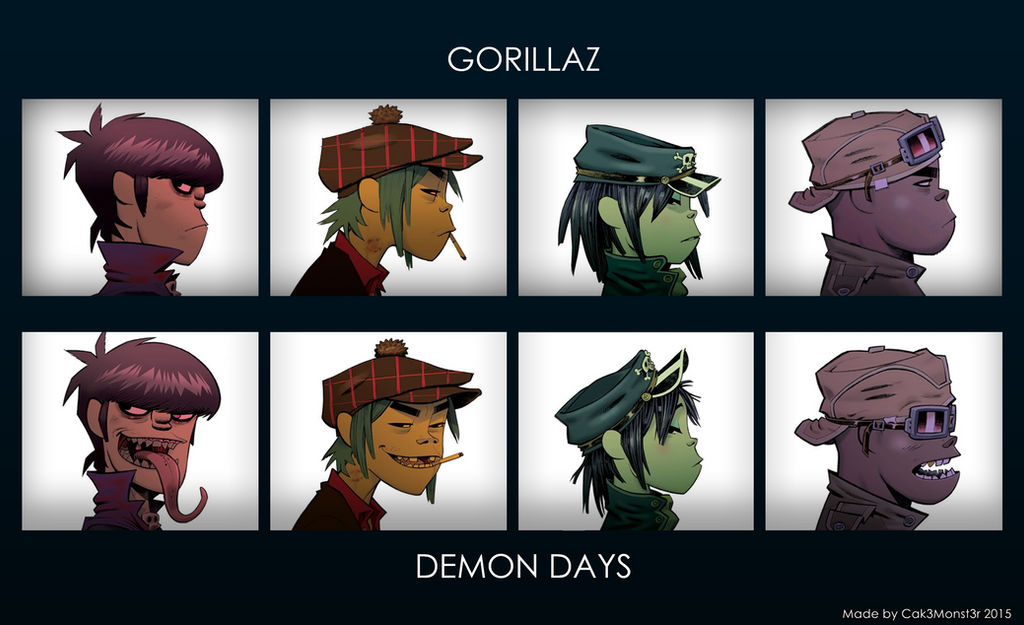 GORILLAZ Demon Days Wallpaper