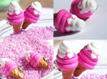 Icecream Earrings by NaughtyBirdBoutique