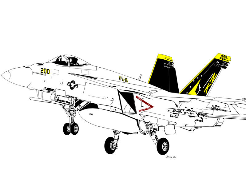 Boeing F/A 18E Super Hornet by bowdenja on DeviantArt
