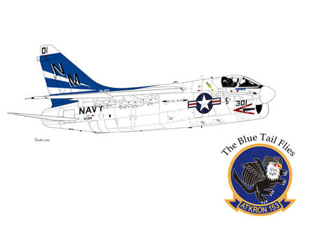 A-7B Corsair II VA-153