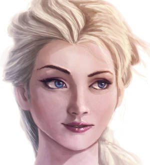 Frozen Elsa sketch