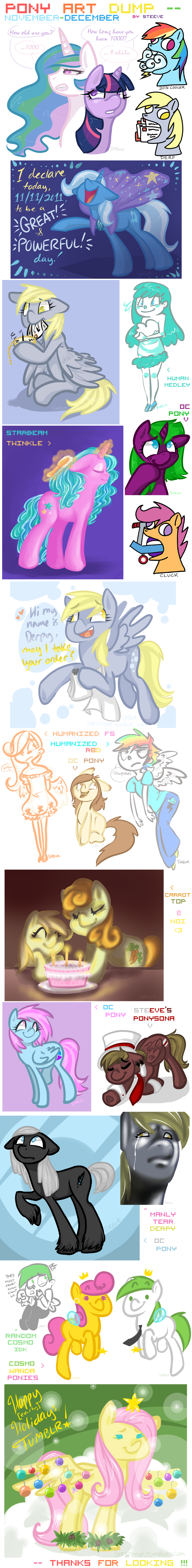 MLP: Nov-Dec pony dump