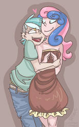 MLP: Human Lyra and Bonbon