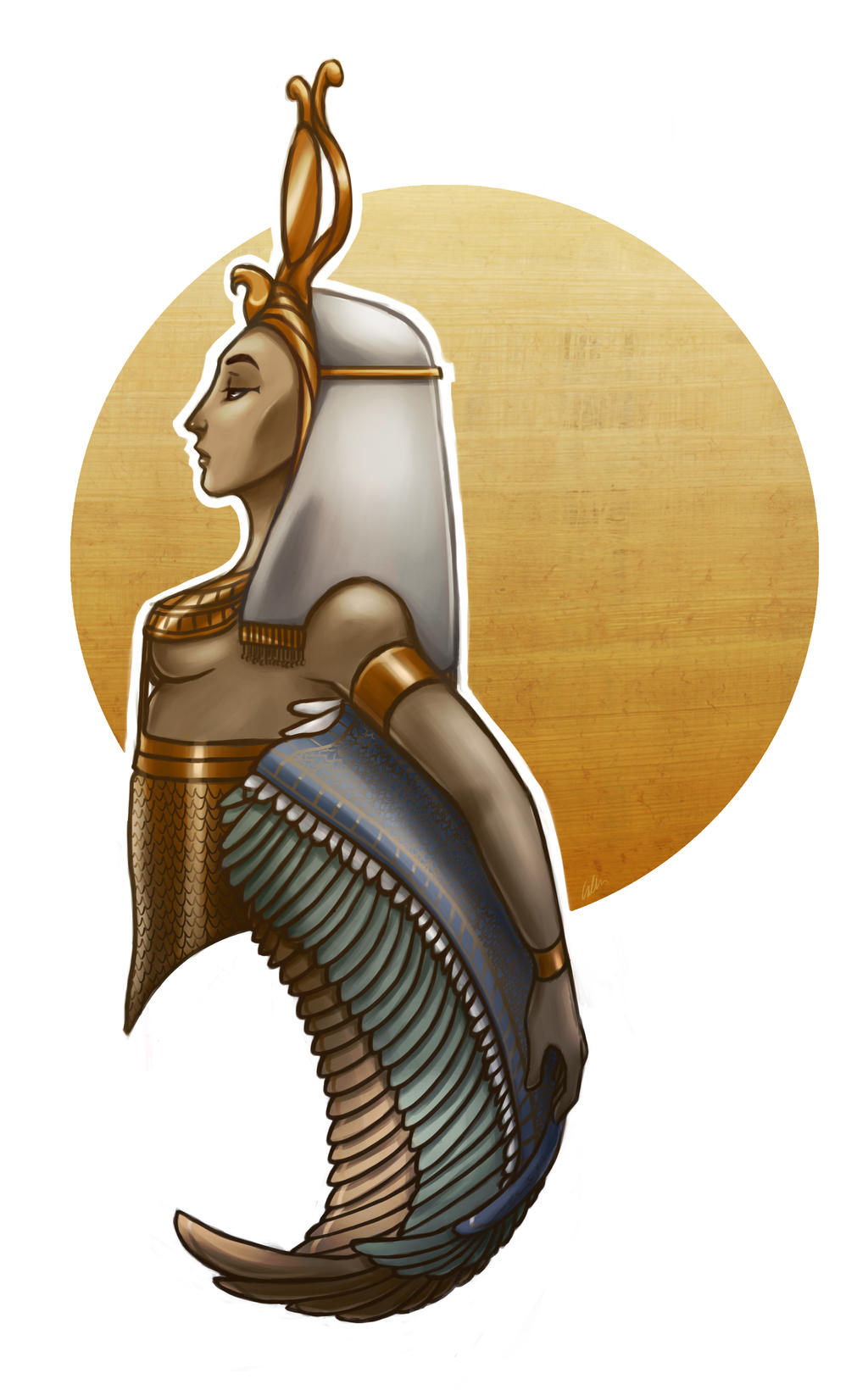 Isis by Art-Magpie