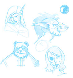 warcraft sketch dump