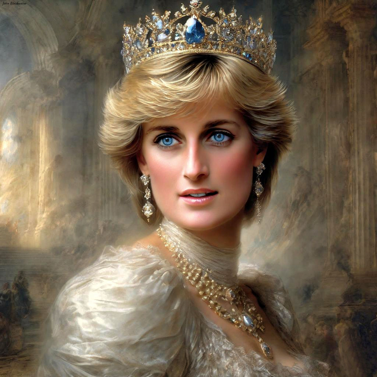 Princess Diana, Queen of hearts by johnblackwater on DeviantArt