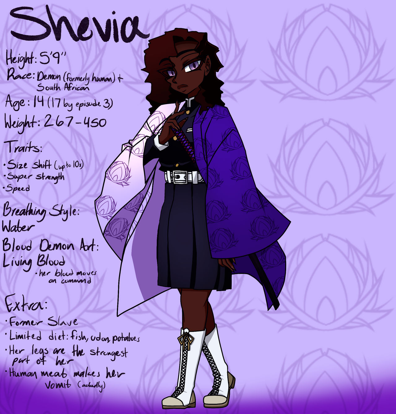 Demon Slayer Oc by MannaGoli on DeviantArt
