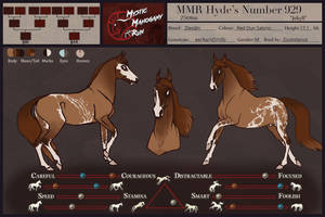 MMR Hyde's Number 929 Stable Card