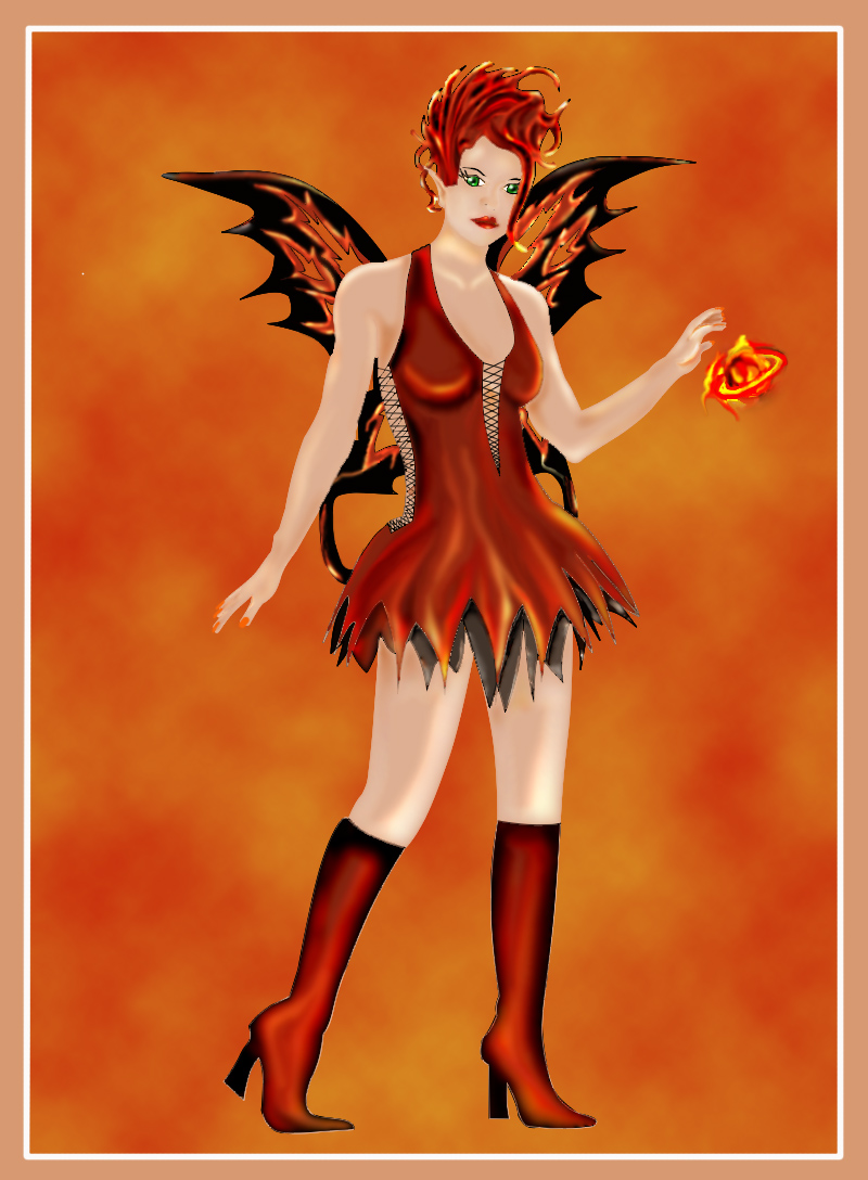 Fire Faerie Ruby